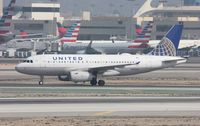 N855UA @ KLAX - Airbus A319