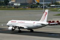 TS-IMM @ EDDH - Airbus A320-211 [0975] (Tunisair) Hamburg-Fuhlsbuettel~D 16/08/2013 - by Ray Barber