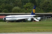 D-ABOD @ EDDH - Boeing 707-430 [17720] (Hamburg Airport Authority) Hamburg-Fuhlsbuettel~D 16/08/2013. Marked D-ABOB