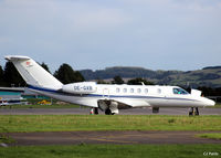 OE-GXB @ EGPN - On the apron at Dundee Riverside EGPN - by Clive Pattle