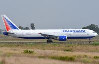 EI-RUW @ LIRF - Transaero B763 is new in its fleet and formally operated for Aeroflot as VP-BAV - by FerryPNL