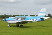 G-BIAC @ EGSV - Just landed. - by Graham Reeve