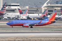 N600WN @ KLAX - Boeing 737-300 - by Mark Pasqualino
