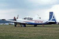 N316TN @ EDMT - Mooney M.20TN Acclaim [31-0013] Tannheim~D 24/08/2013 - by Ray Barber