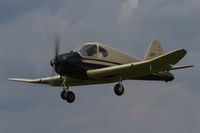 N3057K - Landing at Antique Airfield - by alanh