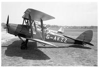 G-AKZZ @ EGHA - Photo taken at Christchurch, Hants. (EGHA) - NOT Compton Abbas!
Aircraft crashed into sea off Bournemouth 06 June 1953 - Pilot uninjured except for dented pride. - by Geoff Kingman-Sugars
