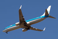 PH-BXT @ EGLL - Boeing 737-9K2 [32944] (KLM Royal Dutch Airlines) Home~G 01/08/2013. On approach 27R. - by Ray Barber