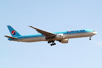 HL8274 @ EGLL - Boeing 777-3B5ER [41998] (Korean Air) Home~G 02/08/2013. On approach 27L. - by Ray Barber