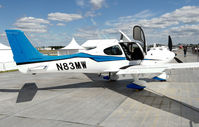 N83MW @ EGLF - On static display at FIA 2014. - by kenvidkid