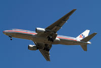 N799AN @ EGLL - Boeing 777-223ER [30258] (American Airlines) Home~G 01/08/2013. On approach 27R. - by Ray Barber