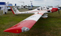 ZH278 @ EGLF - On static display at FIA 2014. - by kenvidkid