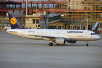 D-AIPL @ EDDM - 'Ludwigshafen am Rhein' taxiing past in the last light of day. - by Arjun Sarup