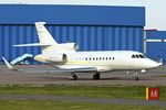 N577QT @ EGGW - 2012 Dassault Falcon 900LX, c/n: 262 at Luton - by Terry Fletcher