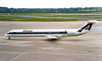 I-DAWB @ EDDL - McDonnell Douglas DC-9-82 [49197] (Alitalia) Dusseldorf~D 23/05/1998 - by Ray Barber