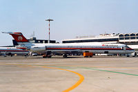 EI-CRH @ LIRP - McDonnell Douglas DC-9-83 [49935] (Meridiana) Pisa~I 13/09/1999