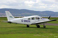 G-BNON @ EGPN - Parked up at Dundee - by Clive Pattle