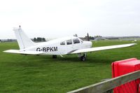G-BPKM @ EGBP - Visiting Cherokee Warrior II, previously N9630N, N2140X, PH-CKO, seen parked up by the Tower at EGBP.