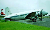 G-AHPB @ EDDL - Vickers Viking V.639-1 [132] (Air Classic) Dusseldorf~D 22/05/1982. From a slide. - by Ray Barber