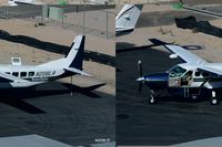 N208LR @ KIFP - Western Express on the ramp at Laughlin-Bullhead City,AZ - by Tom Vance