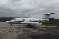 N618BR @ KJVL - Learjet 23