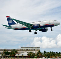 N737US @ TNCM - On short finals. - by kenvidkid