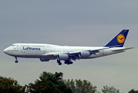 D-ABYJ @ EDDF - Boeing 747-830 [37834] (Lufthansa) Frankfurt~D 20/08/2013 - by Ray Barber
