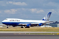 N178UA @ EDDF - N178UA   Boeing 747-422 [24385] (United Airlines) Frankfurt~D 20/08/2013