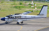 PJ-WIT @ TNCM - Departing St Maarten. - by kenvidkid