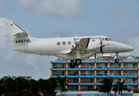 N487UE @ TNCM - On short finals to St Maarten. - by kenvidkid