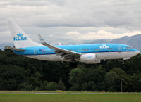 PH-BGG @ LSGG - Landing rwy 23 - by Shunn311