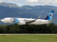 SU-GCM @ LSGG - Landing rwy 23 - by Shunn311