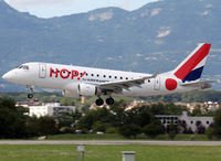 F-HBXB @ LSGG - Landing rwy 23 - by Shunn311