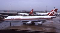 9M-MHI @ YSSY - Malaysian Airlines Boeing 747-236B at Sydney Airport during 1985 - by Peter Lea