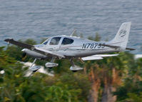 N787SS @ TNCM - On short finals at St Maarten. - by kenvidkid