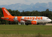 G-EZBI @ LSGG - Ready for take off rwy 23 with Shakespeare c/s - by Shunn311