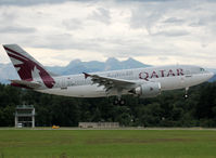 A7-AFE @ LSGG - Landing rwy 23 - by Shunn311