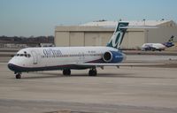 N974AT @ DTW - Air Tran 717, my flight into DTW from MCO