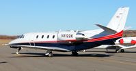 N1122K @ KBRD - Cessna 560XL Citation Excel on the ramp in Brainerd, MN.