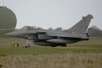 35 @ LFRJ - French Naval Aviation Dassault Rafale M, Taxiing to holding point rwy 08, Landivisiau Naval Air Base (LFRJ) - by Yves-Q