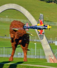 N14KN - Kirby Chambliss, RedBull AirRace Finale 2014, Spielberg, Austria - by Paul H