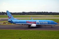 D-AHLP @ EDDL - Boeing 737-8K5 [32905] (Hapag-Lloyd/TUIfly) Dusseldorf~D 15/09/2007 - by Ray Barber