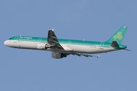 EI-CPH @ LFBO - Airbus A321-211, Take-off Rwy 32L, Toulouse Blagnac Airport (LFBO-TLS) - by Yves-Q