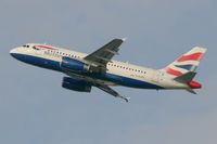 G-EUPC @ LFBO - Airbus A319-131, Take off rwy 32L, Toulouse-Blagnac Airport (LFBO-TLS) - by Yves-Q