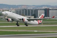 VH-XFC @ LFBO - Airbus A330-243, Take off Rwy 32L, Toulouse Blagnac Airport (LFBO-TLS) - by Yves-Q