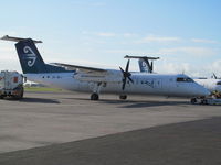 ZK-NEJ @ NZAA - still in old c/s - by magnaman