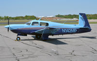 N142MP @ KDAN - Mooney M20L in Danville Va. - by Richard T Davis