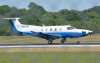 N851AF @ KDAN - 2007 Pilatus PC-12 12/47 in Danville Va. - by Richard T Davis