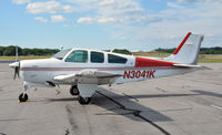 N3041K @ KDAN - 1987 Beech F33A in Danville Va. - by Richard T Davis