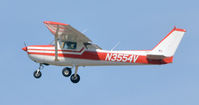 N3554V @ KDAN - 1975 Cessna 150M in Danville Va. - by Richard T Davis