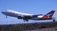 VH-EBL @ YSSY - Photo taken at Sydney in 1988 - by Peter Lea